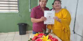 Personal directivo de Primarias de la Zona Escolar 165 del Sector 33 en Ciudad Juárez, participó en el curso “Las cinco dimensiones de la gestión directiva en el marco de la Nueva Escuela Mexicana (NEM)”, impartido por el Instituto de Capacitación para el Trabajo del Estado de Chihuahua (ICATECH). 