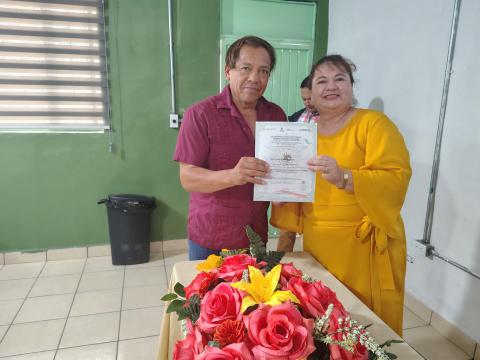 Personal directivo de Primarias de la Zona Escolar 165 del Sector 33 en Ciudad Juárez, participó en el curso “Las cinco dimensiones de la gestión directiva en el marco de la Nueva Escuela Mexicana (NEM)”, impartido por el Instituto de Capacitación para el Trabajo del Estado de Chihuahua (ICATECH). 