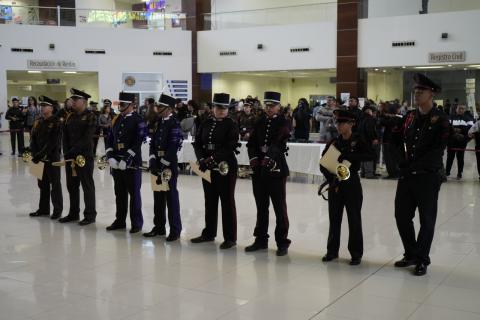 Se llevó a cabo el concurso de Bandas de Guerra, en el que la Federal No. 18 se alzó con el primer lugar, y representará a la zona norte en la justa estatal en fechas próximas.